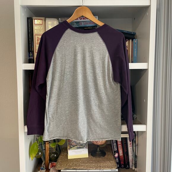 Reebok Minnesota Vikings Vintage Long Sleeve Shirt Size 10/12 Medium - Picture 5 of 5